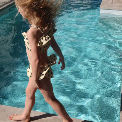 yellow polka dot nellie bikini
