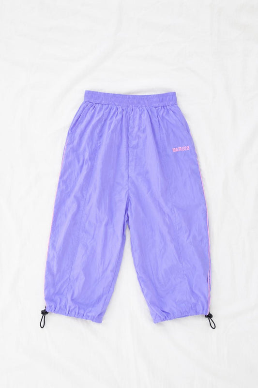 Recycled tracksuit pants - lilac